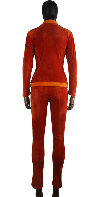 Star Trek Enterprise Commander T'Pol Uniform Outfit Halloween Cosplay Costume Women Girls Christmas Gift
