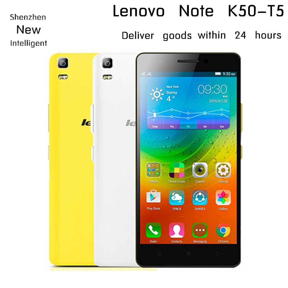 Original Lenovo K3 Note K50 T5 4G LTE MTK6752 Octa core Cell phone 5 5 FHD