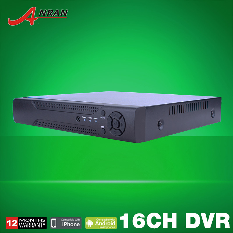 16 Channel 960H D1 H.264 Video Recorder HDMI Network CCTV Kit 16CH DVR for Home Surveillance Camera System