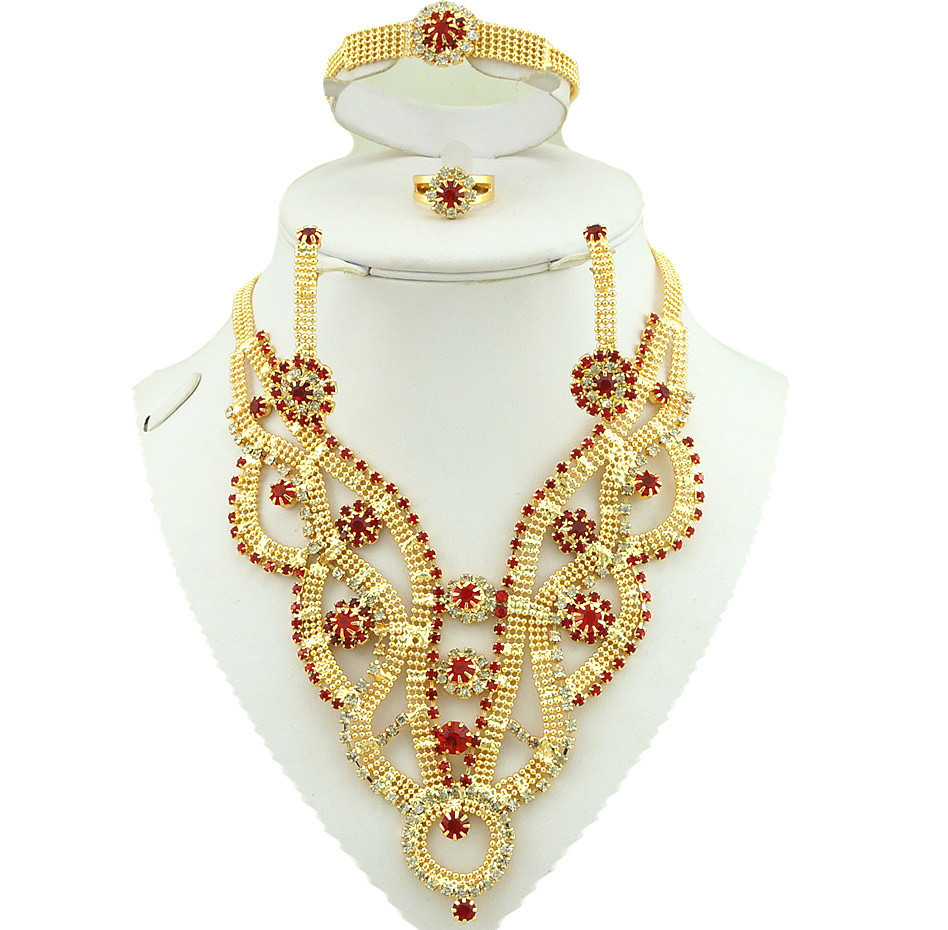 african-beads-jewelry-set-18k-gold-jewelry-fashion-jewelry-sets-women ...