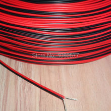 Freeshipping, Best price, 20 meters/lot, 2pin Tinned copper 22AWG wire, PVC insulated wire, Electronic cable, freeshipping