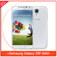 Original Samsung Galaxy S4 Mini I9192 I9195 Cell Phone 3G 4.3”Touch NFC WIFI GPS 8MP Camera Phone Refurbished Free Shipping