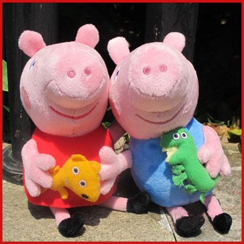 stuffed george pig