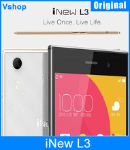 Original iNew L3 Android 5.0 Cell Phone 5.0 inch ROM 16GB RAM 2GB MTK6735 Quad Core 1.3GHz Support GPS HotKnot Dual SIM 4G Phone