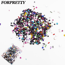 Nail Art Decorations Glitter Nails 3D Accessories Rhinestones Supplies Jewelry Decorazioni Unghie DIY Acrylic Tools Ongle Charms