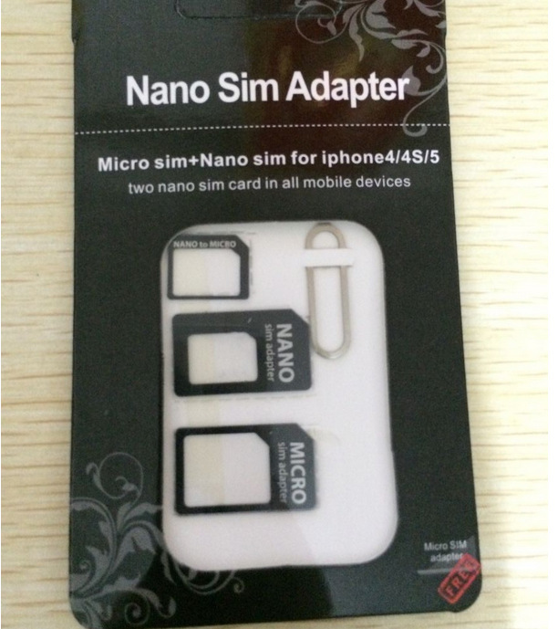 !   4  1 Nano SIM   + - SIM +     Iphone 4  / 5  / 6    
