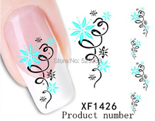 XF1426 2015 New brand 3D nail tools art nails beauty nail sticker stickers on nails unhas decorations manicure stickers for unha