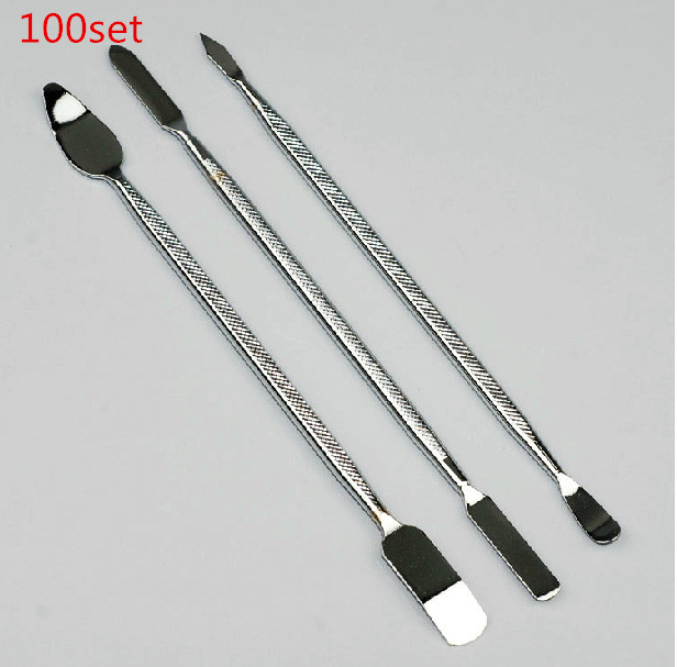 100pcs 3 in 1 Professional Mobile Phone / Tablet PC Metal Disassembly Rods Repairing Tools Set Free Shipping