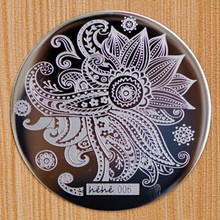 Hive Flower Pattern etc 60 Design Plate hehe 1 60 Series Nail Art Image Konad Print