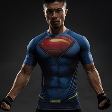 Batman VS Superman T Shirt Tee 3D Printed T-shirts Men Short Raglan sleeve Fitness Cosplay Costume DC Film Slim Fit Tops Male