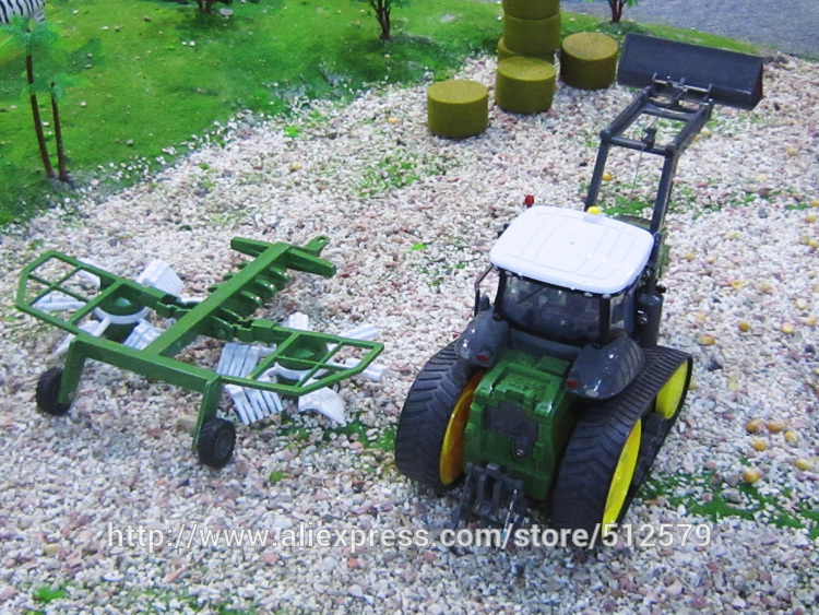  1 28 Multifuncional rc farm trailer Big Electric Digger Remote Control Tractor truck Rc Excavator