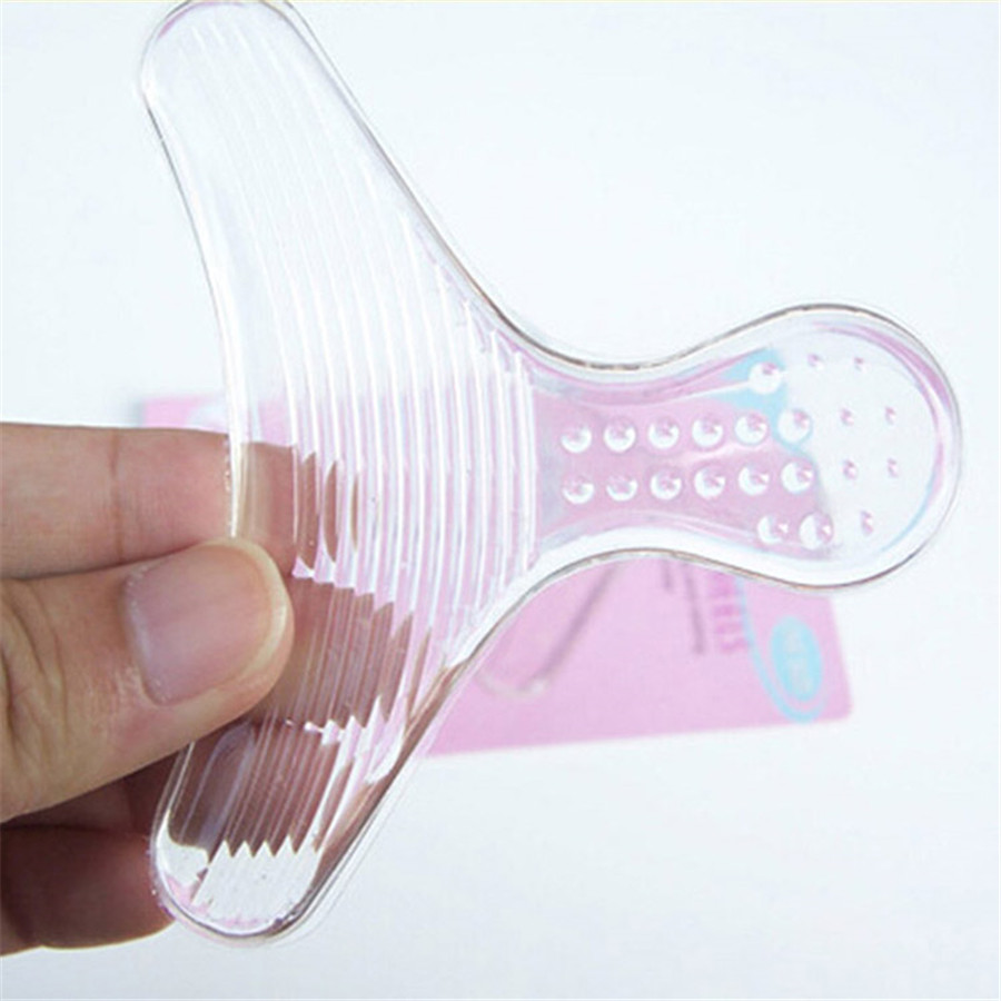 1 Pair Silicone Shoe Insole High Heel Cushion Dance Pad Cushion Gel 