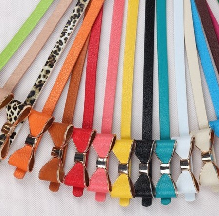 Lady s Slender waist belt han phnom penh bowknot slender waist belt female new belt women