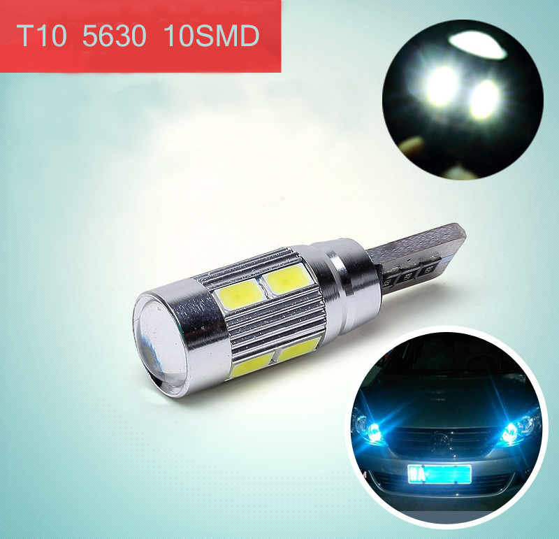 1PC lot Free shipping car styling Car Auto LED T10 194 W5W Canbus 8 smd 5630