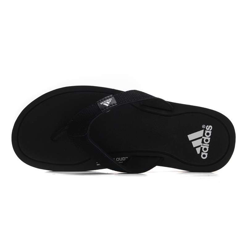 adidas black slippers