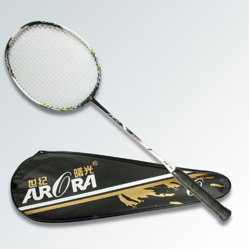 Ultralight Whole Body Carbon Badminton Racket 22-28LBS with Free Racket Bag Professional Badminton Training Shuttlecock Rackets (7)