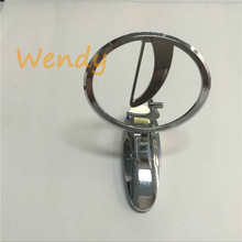 Chrome Lada Front Grill Grille Badge Emblem ABS Silver Car Styling Accessories Three-dimensional Logo Sticker