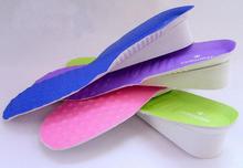 Unisex Insoles Height Increase 3 cm Up Arch Support Orthopedic Inserts Foot Care EVA Shoe Pads Elevator Insoles Insert Cushions