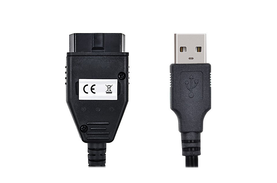 VCM II OBD cable with CD (2)