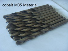 6 5MM Cobalt drill bit Straight Shank Twist Drill bit 10pcs 1lot M35 Material