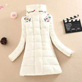 2016 new fanshion diamond cotton padded women clothing parka overcoat casual winter coat Plus size Outwear
