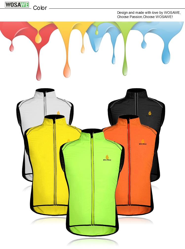 hi vis cycling top