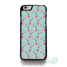 Fit for iPhone 4 4s 5 5s 5c se 6 6s 7 plus ipod touch 4/5/6 back skins cellphone case cover DESIGN FLAMINGOS