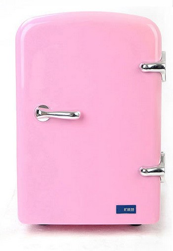 Most-fashionable-fashion-pink-red-blue-Auto-supplies-car-refrigerator-12V-5L-portable-cooler-box-heating
