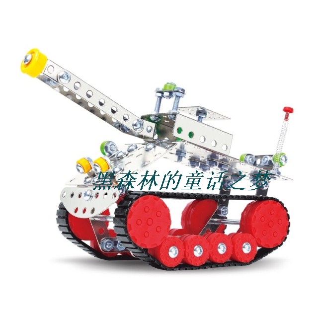 DIY Alloy Assembled Tanks car Model Educational Toys christmas gift car models Parent-Child Toys