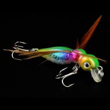 1 Pcs 8-Color Cicada Baits Fishing Lures Bass Crank baits artificial bait 4.5cm 3.4g Float Baits