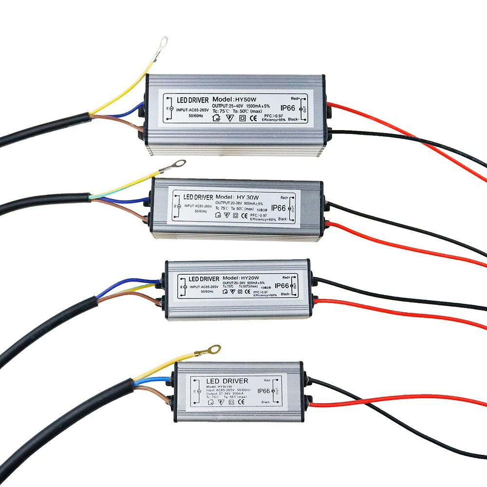 Блок питания LS влагозащищенный для СД прожектора 50W IP66 AC85-277V DC20-39V 1500mA