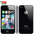 100% Original Unlocked iPhone 4S Mobile Phone 32GB ROM Dual core WCDMA 3G WIFI GPS 8MP Camera Cell Phones One Year Warranty