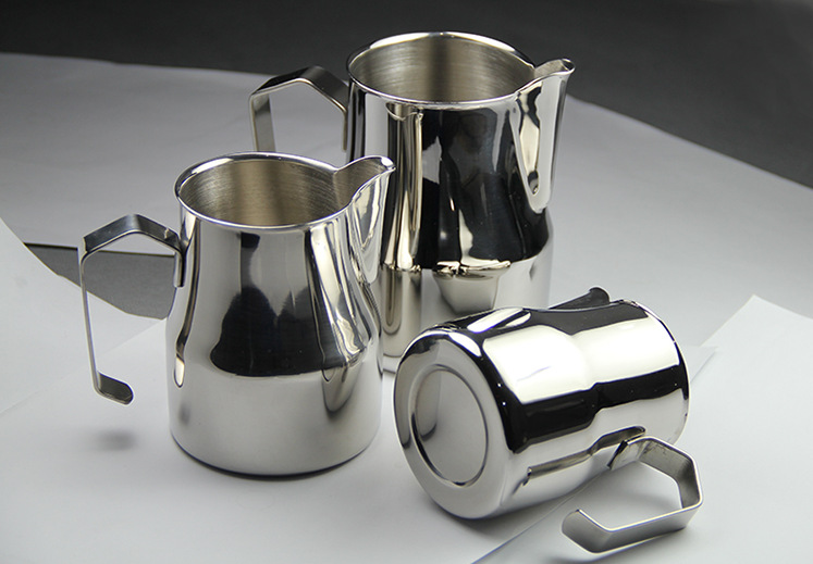 Description Picture 6 of itemFeiC 1pc 350ml/550ml/750ml Motta style  Stainless Steel Milk Pitcher/Jug Milk Foaming Jug/Non-stick coatin for Barista latte art
