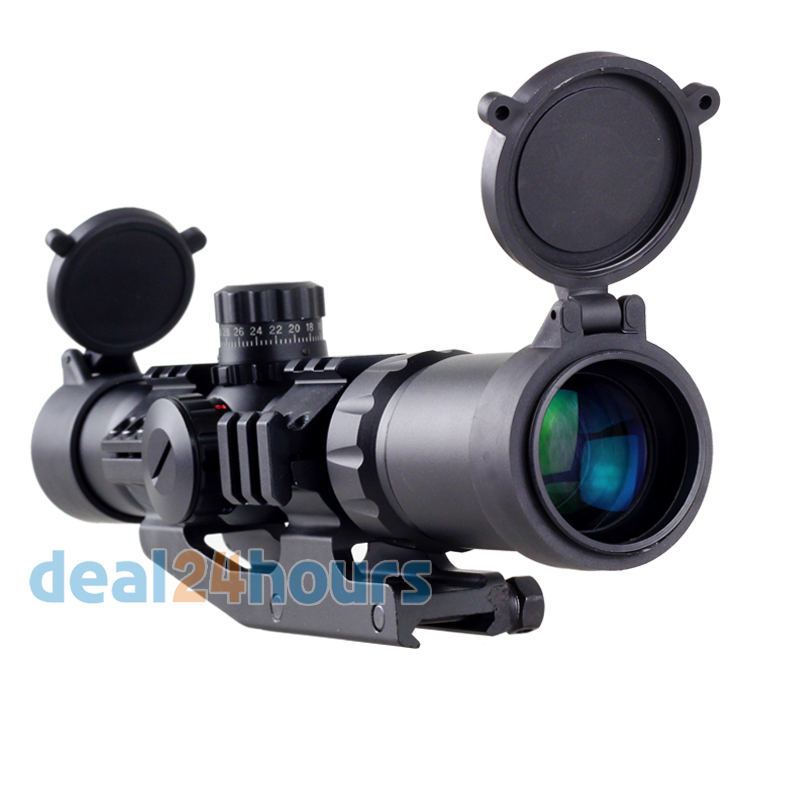 New Aim Sports Recon Series 1.5-4 X 30 Tactical Scope Shockproof Waterproof Free Shipping!