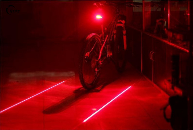 bike back laser light