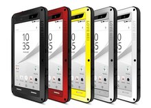 Retail Package Original Love Mei Case For Sony Xperia Z5 Compact/Z5 Mini Waterproof Shockproof Aluminum Cover + Tempered Glass