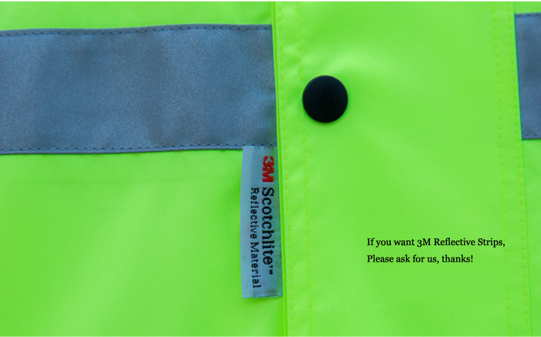 Safe Fluorescence Raincoat 25