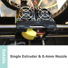 Hot Sale Smart Model Material 1 75mm PLA ABS Createbot Mini 3D Printer with Heatbed and