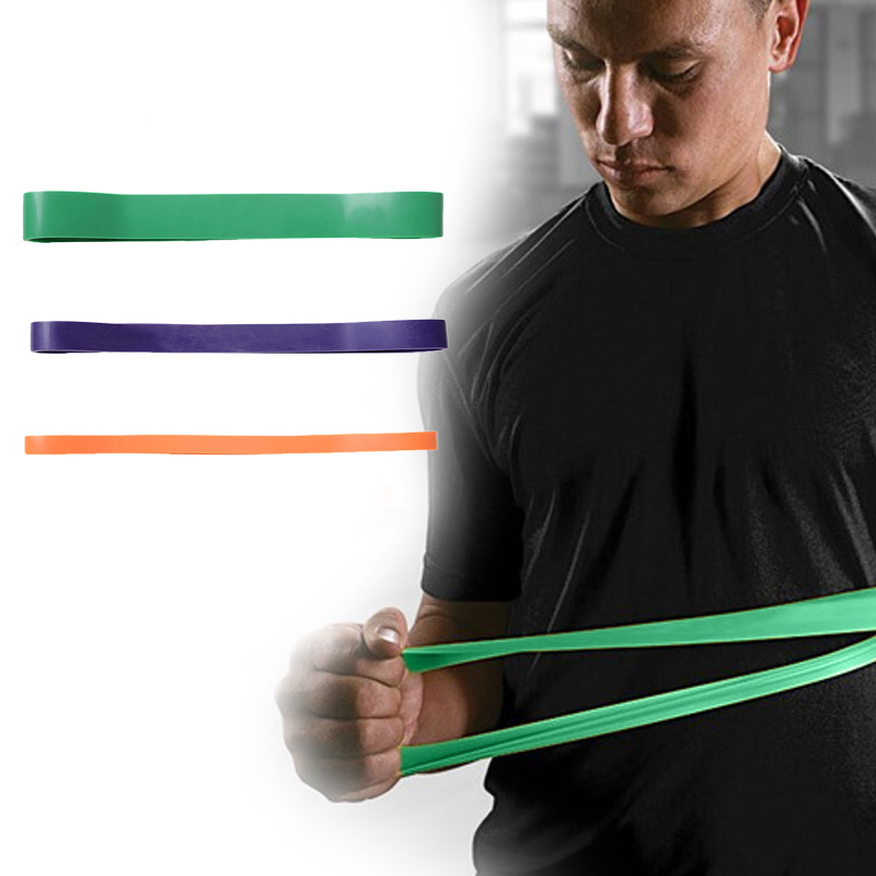  D1U Brand Fitness equipment crossfit suspension trainer Set Of 3 Heavy Duty Resistance Band Fitness