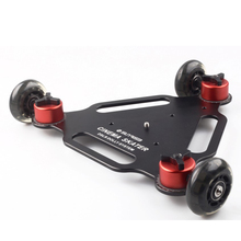 Sunrise dslr video mini 3 wheels desktop camera dolly track slider design car Photo Studio Accessories for DSLR Camcorder