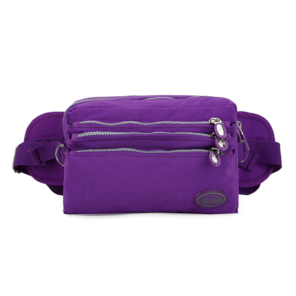 2016 Multi layer Utility Women Fanny Pack Waist Bag Waterproof Nylon Waist Bag Outdoor Sport ...