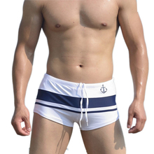 Premium High Quality Swimming Men’s Shorts Gifts Wholesale Fashion Men’s Swimming Swim Trunks Shorts Slim Sexy Swimwear Pants