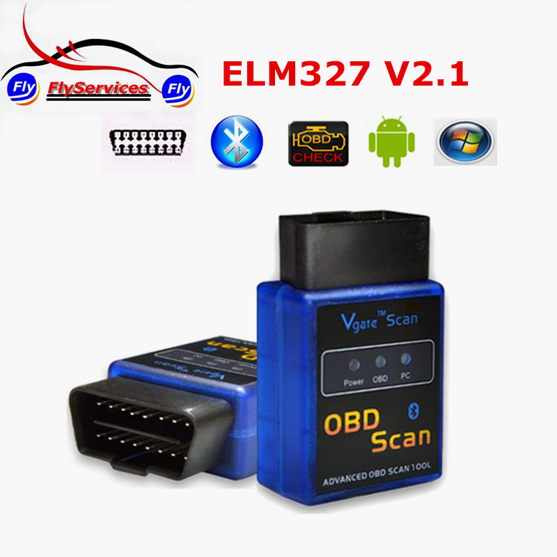 2015  OBDII Vgate Bluetooth ELM327 V2.1    Elm 327 Vgate OBD2 / OBDII   Andriod  