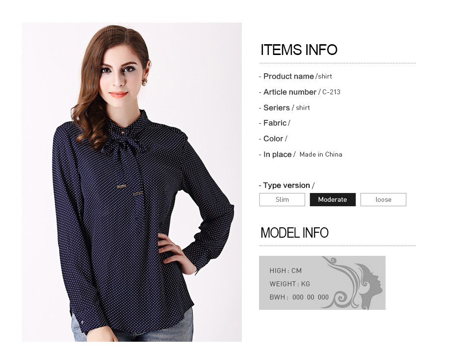 women long sleeve blue blouses (2)