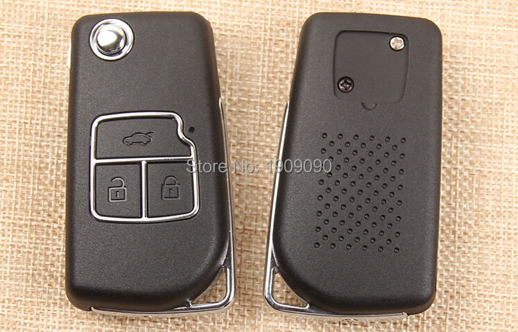Toyota Camry Reiz Verso Highlander Yaris 3 Buttons Modified Folding Flip Remote Key Shell (2).jpg