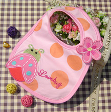 2015 New Cotton Baby Bib Infant Saliva Towels Baby Waterproof Bibs Newborn Wear Cartoon Accessories 3