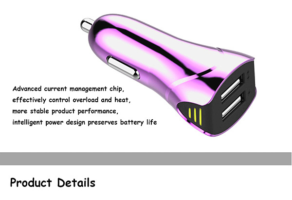 dual micro usb car charger