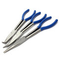 3pcs 11 Inch Needle Long Nose Carbon Steel Long Needle Nose Pliers Jewelers Beading Handcraft BG044