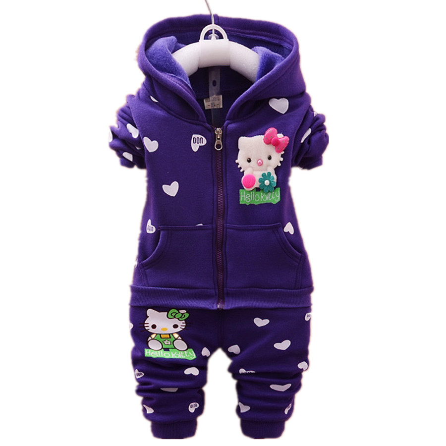 Baby Girls Clothes Set Spring Autumn Winter Kid Thicken Warm Kid Clothes Set Children Cardigan Sweaters