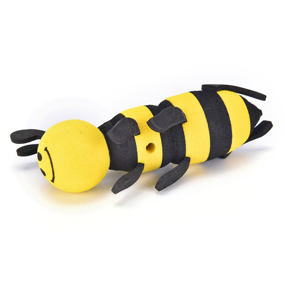 Lovely Yellow Bee For Car Antenna Decoration Exterior Accessoris Cartoon Topper Honey Ball Car